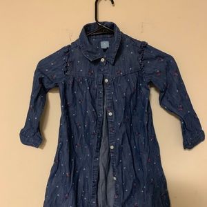 Little girls dress Jean